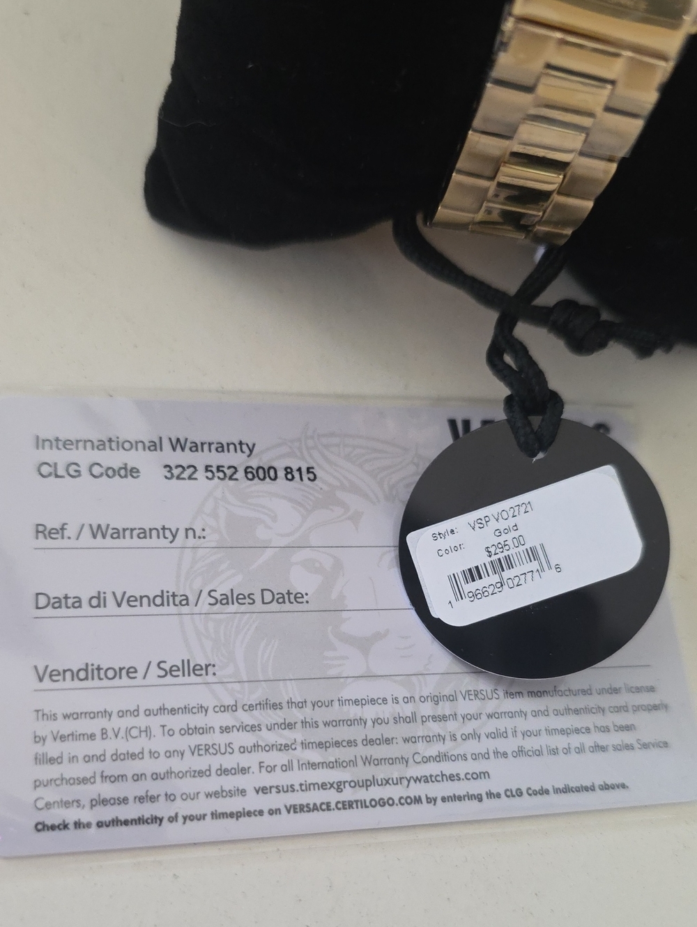 NIB Versus Versace Watch - Picture 4 of 6